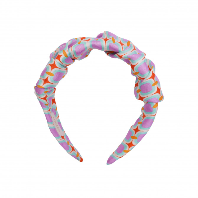 RIPPLE HEADBAND RETRO LILA