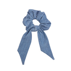 FROTKA DO WŁOSÓW ZE WSTĄŻKĄ JEANS