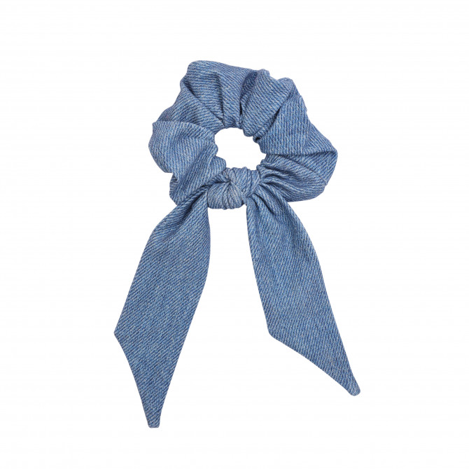 SCRUNCHIE WITH TAIL JEANS