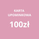 KARTA UPOMINKOWA