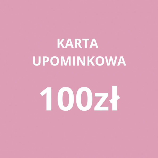 KARTA UPOMINKOWA