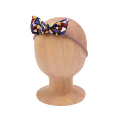 Bow Headband Kaleidoscope Retro