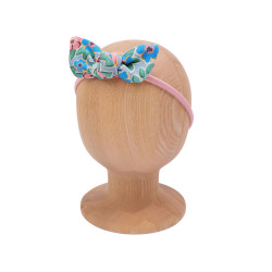 Bow Headband LUCY BLUE