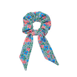 SCRUNCHIE WITH TAIL LUCY BLUE