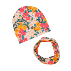 GIRL BEANIE WITH TUB FIORE AMORE
