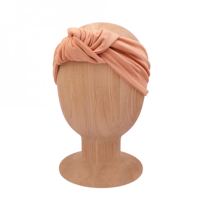 KNOT HEADBAND APRICOT