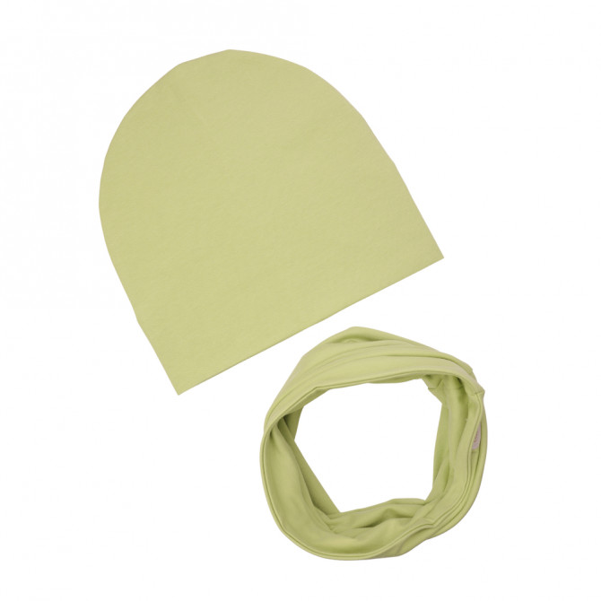 GIRL BEANIE WITH TUB MATCHA