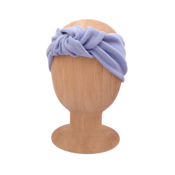 KNOT HEADBAND BABY BLUE LINE