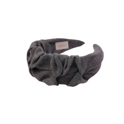 RIPPLE HEADBAND DARK GREY LINE