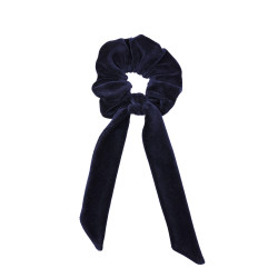 FROTKA DO WŁOSÓW ZE WSTĄŻKĄ VELVET NAVY