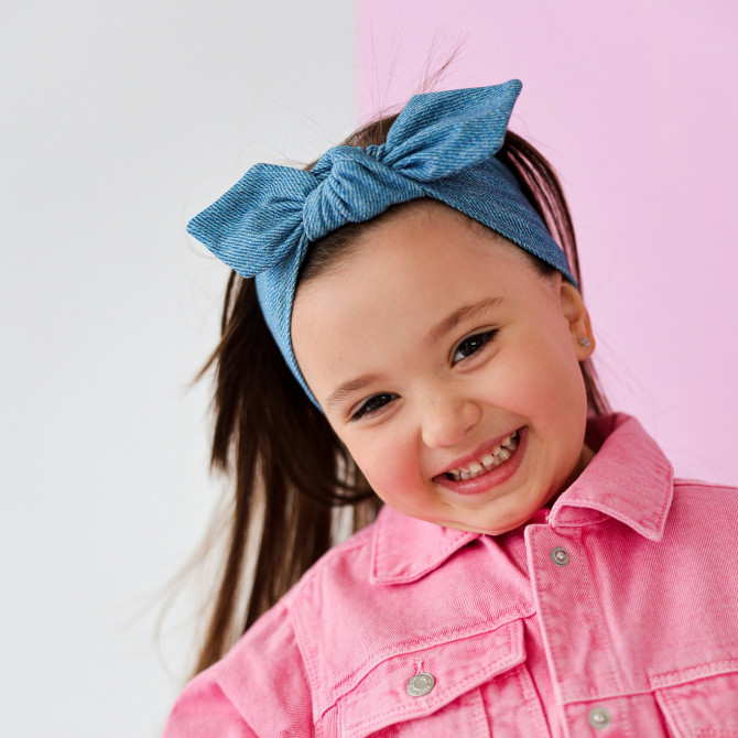 girl headband jeans