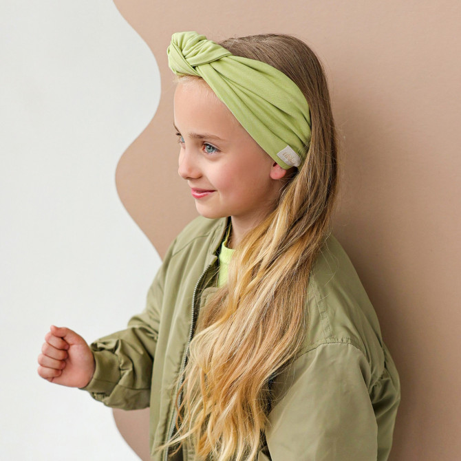 KNOT HEADBAND MATCHA