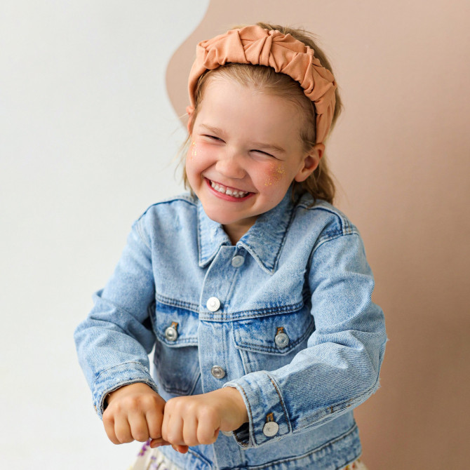 RIPPLE HEADBAND APRICOT