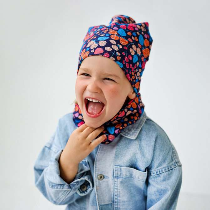 GIRL BEANIE WITH TUB MALINKA