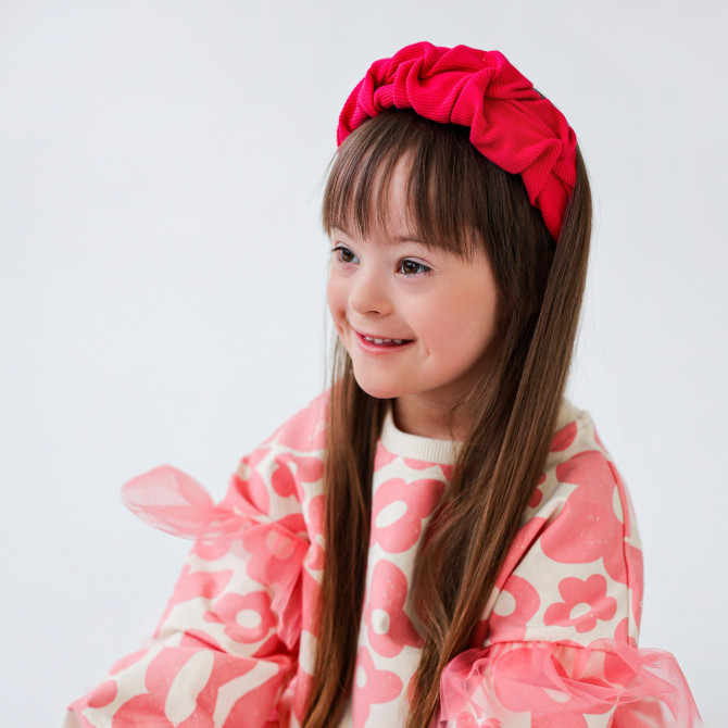 RIPPLE HEADBAND MAGENTA LINE