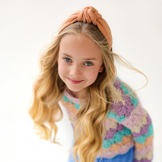 LOOP HEADBAND APRICOT
