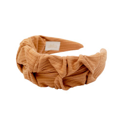 RIPPLE HEADBAND NUDE RIB