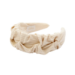 RIPPLE HEADBAND GREY RIB