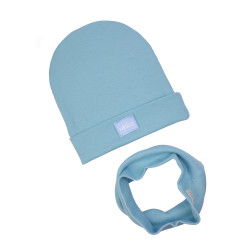 GIRL BEANIE WITH TUB OCEAN LINE