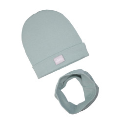 GIRL BEANIE WITH TUB AQAU LINE