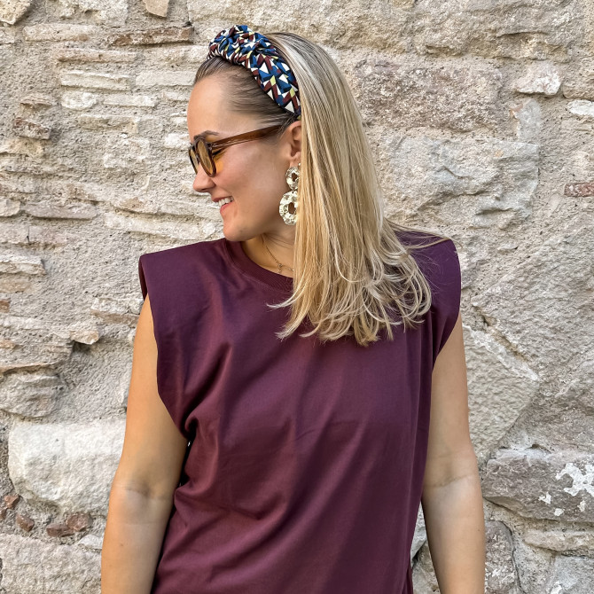 RIPPLE HEADBAND KALEIDOSCOPE RETRO