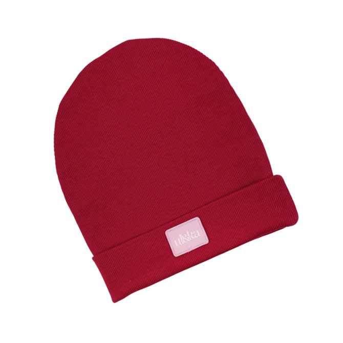 BEANIE AMARANTH LINE