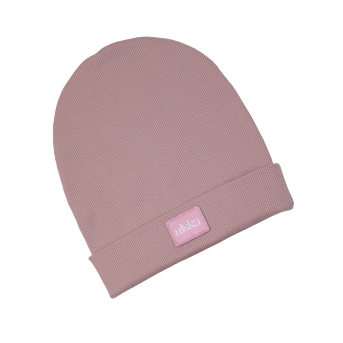 CZAPKA PRĄŻKOWANA DUSTY ROSE LINE