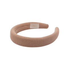 KAJKA HEADBAND BEIGE LINE