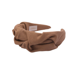 RIPPLE HEADBAND CAMEL LINE