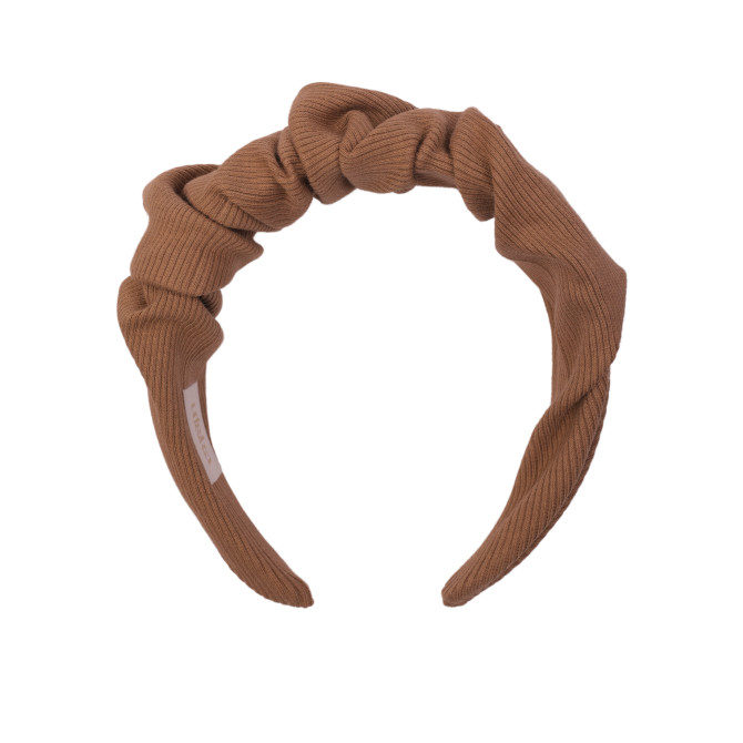 RIPPLE HEADBAND CAMEL LINE