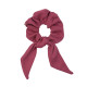 SCRUNCHIE WITH TAIL BERRY LINE