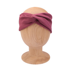 TWIST HEADBAND BERRY LINE