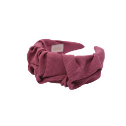 RIPPLE HEADBAND BERRY LINE