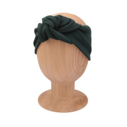 KNOT HEADBAND BOTTLE GREEN LINE