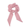SCRUNCHIE WITH TAIL POWDER LINE
