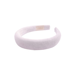 KAJKA HEADBAND VELVET ASHY