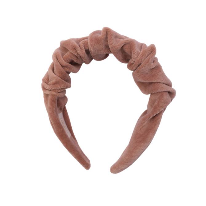 RIPPLE HEADBAND VELVET BLACK