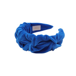 RIPPLE HEADBAND VELVET BLACK