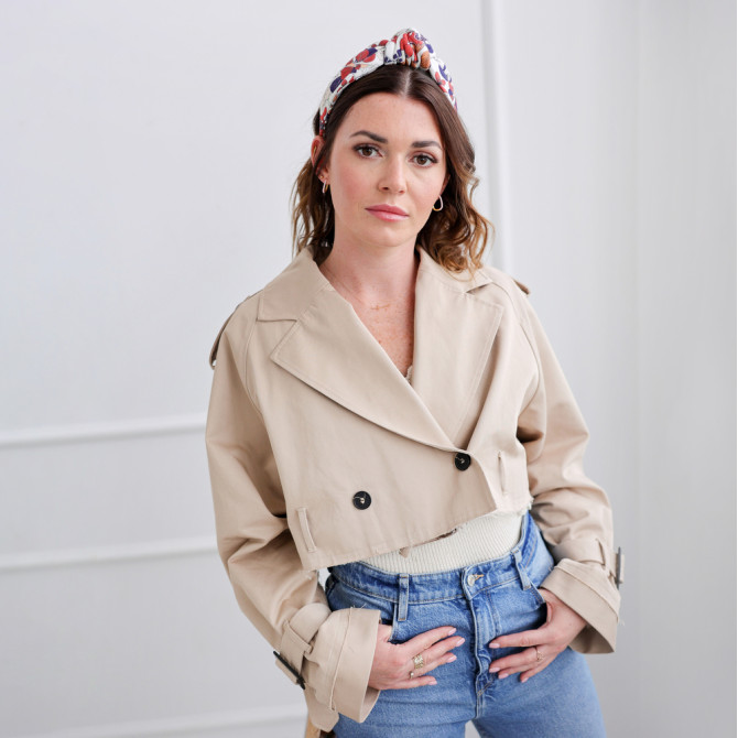 LOOP HEADBAND AMBER