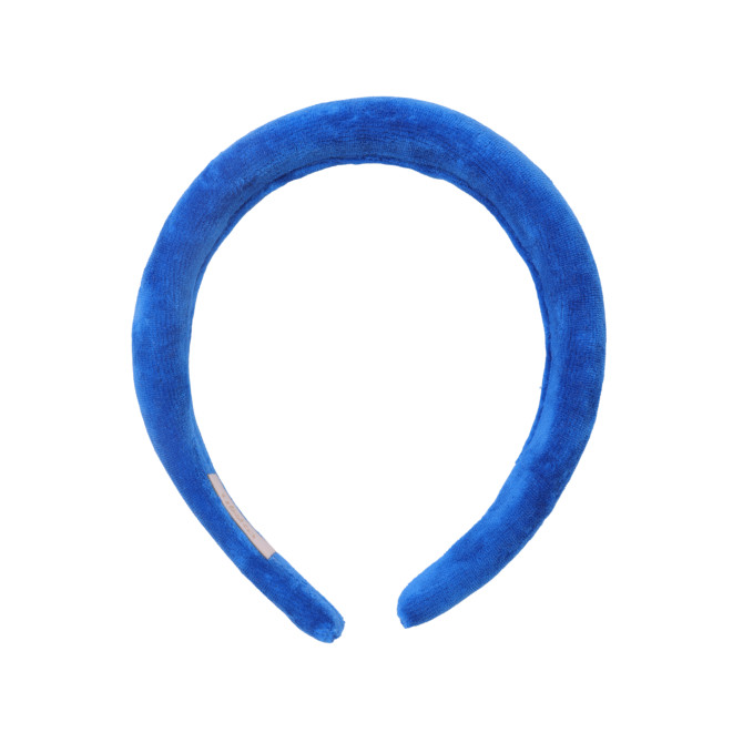 KAJKA HEADBAND VELVET ROYAL BLUE