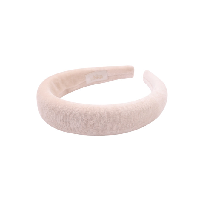KAJKA HEADBAND VELVET SAND