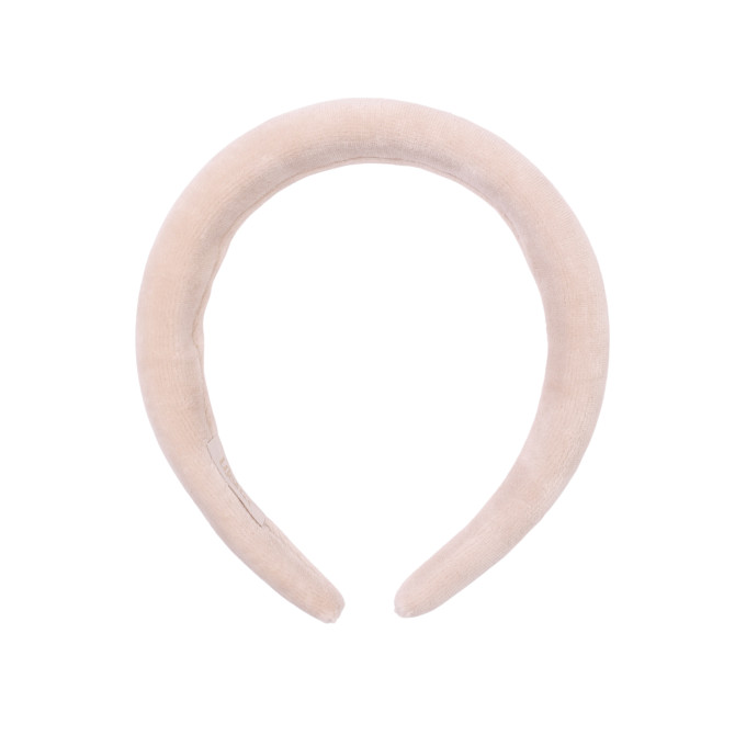 KAJKA HEADBAND VELVET SAND