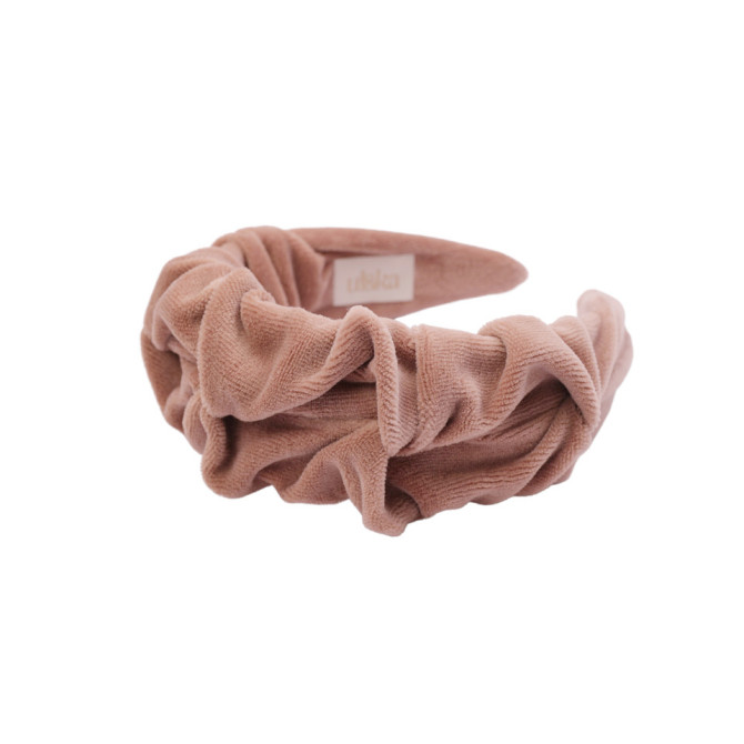 RIPPLE HEADBAND VELVET BLACK