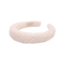 KAJKA HEADBAND BUCLE CREAM