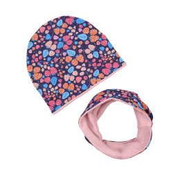 WINTER SET BEANIE WITH TUB MALINKA