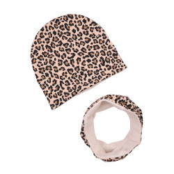 WINTER SET BEANIE WITH TUB LEO