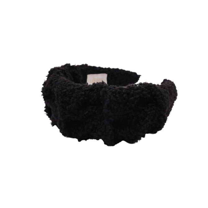 RIPPLE HEADBAND BUCLE BLACK