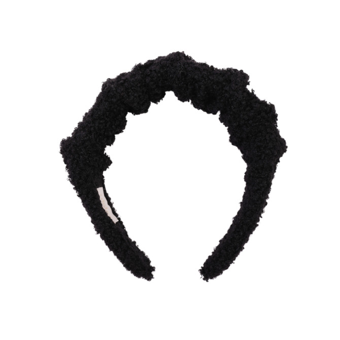 RIPPLE HEADBAND BUCLE BLACK