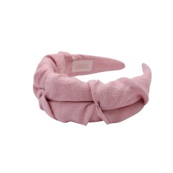 RIPPLE HEADBAND POWDER LINEN