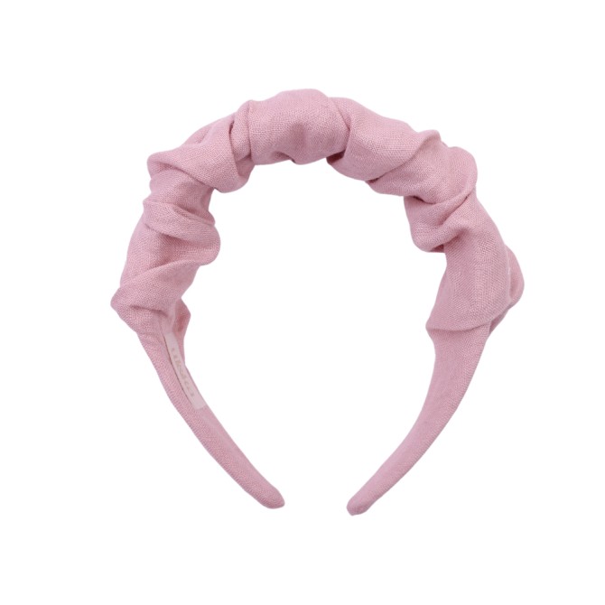 RIPPLE HEADBAND POWDER LINEN